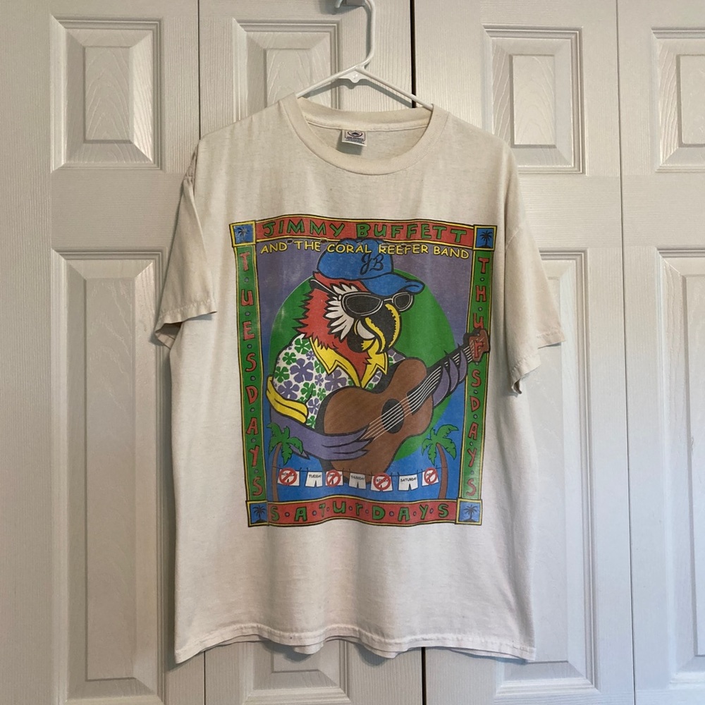 ☘️VTG! Jimmy Buffett 2000 Tour T-Shirt